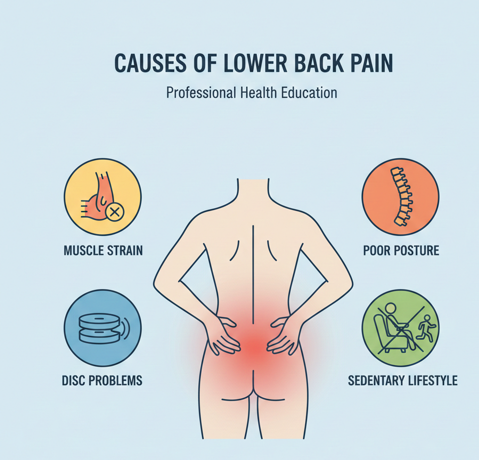 lower back pain causes